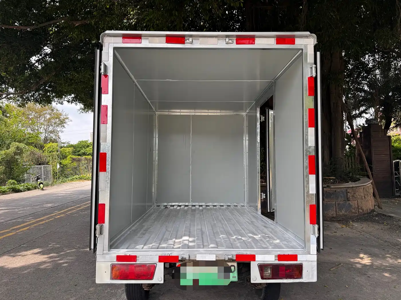 New Longma Auto Qiteng N50EV 2021 2021 CATL Composite Panel Cargo Van 300km