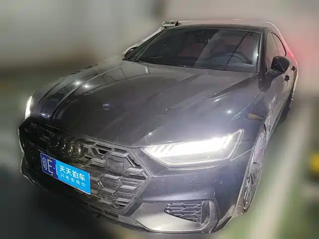 Audi A7L 2025 Model Year 45 TFSI quattro Black Knight Edition — фото 1