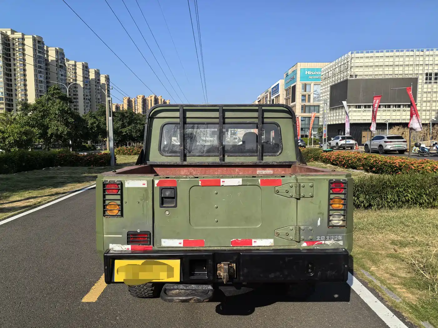BAW (Beijing Automobile Works) Warrior Pickup 2018 2018 Model 2.8T Diesel Integrated Double Row 3035mm Wheelbase