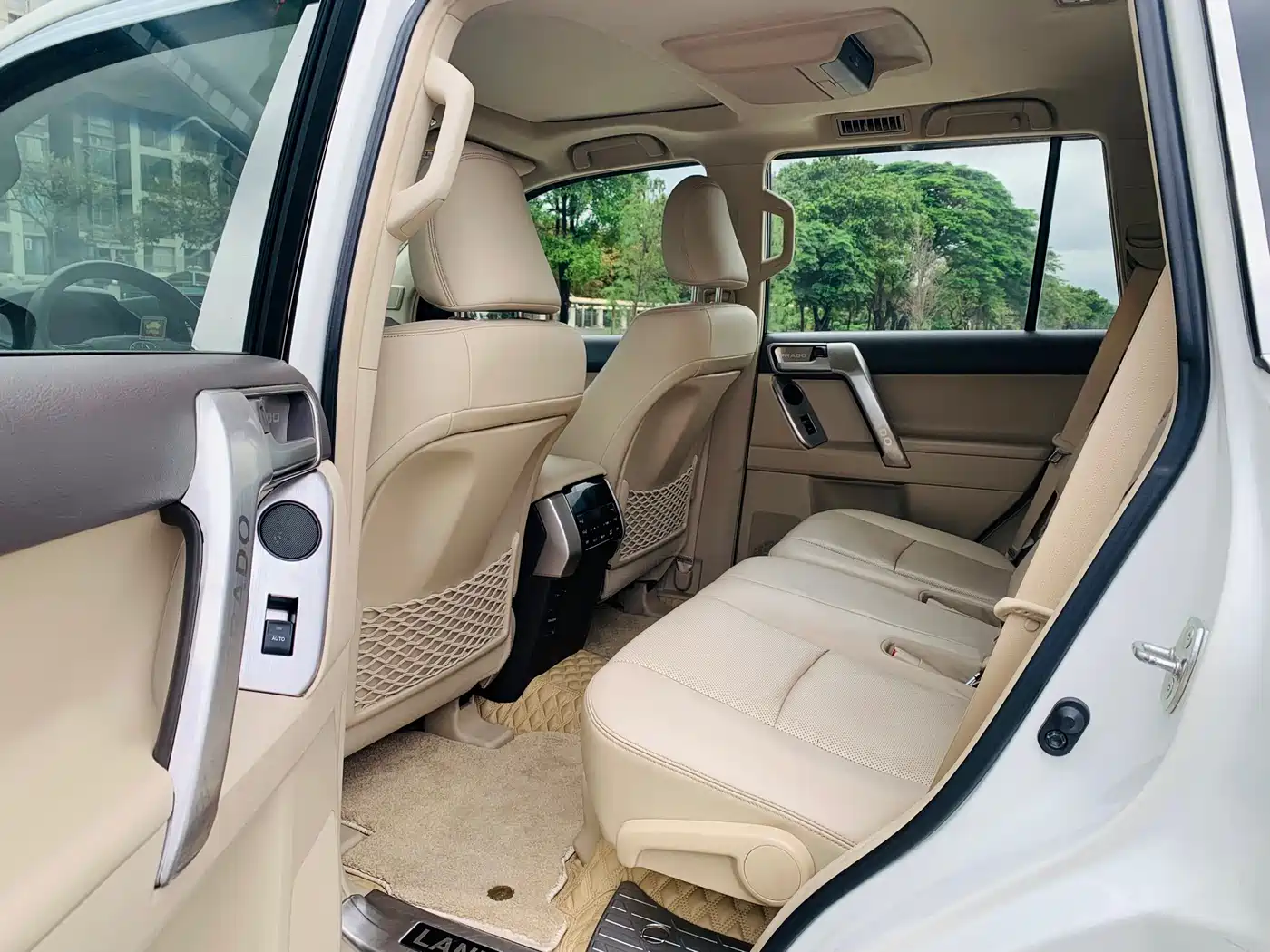 Toyota Prado 2018 3.5L Automatic TX-L NAVI Rear-mounted Spare Tire фото 8