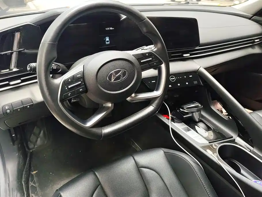 Hyundai Elantra 2021 1.5L CVT LUX Premium Edition фото 12