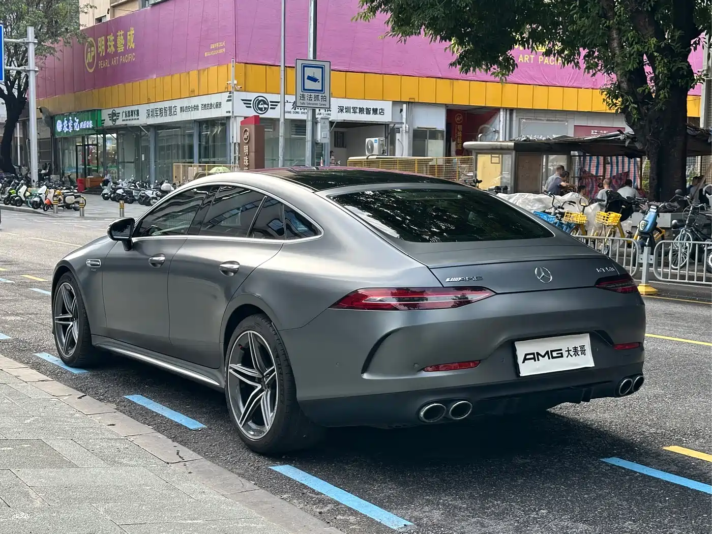 Mercedes-Benz AMG GT 2020 AMG GT 50 4-Door Coupe фото 13