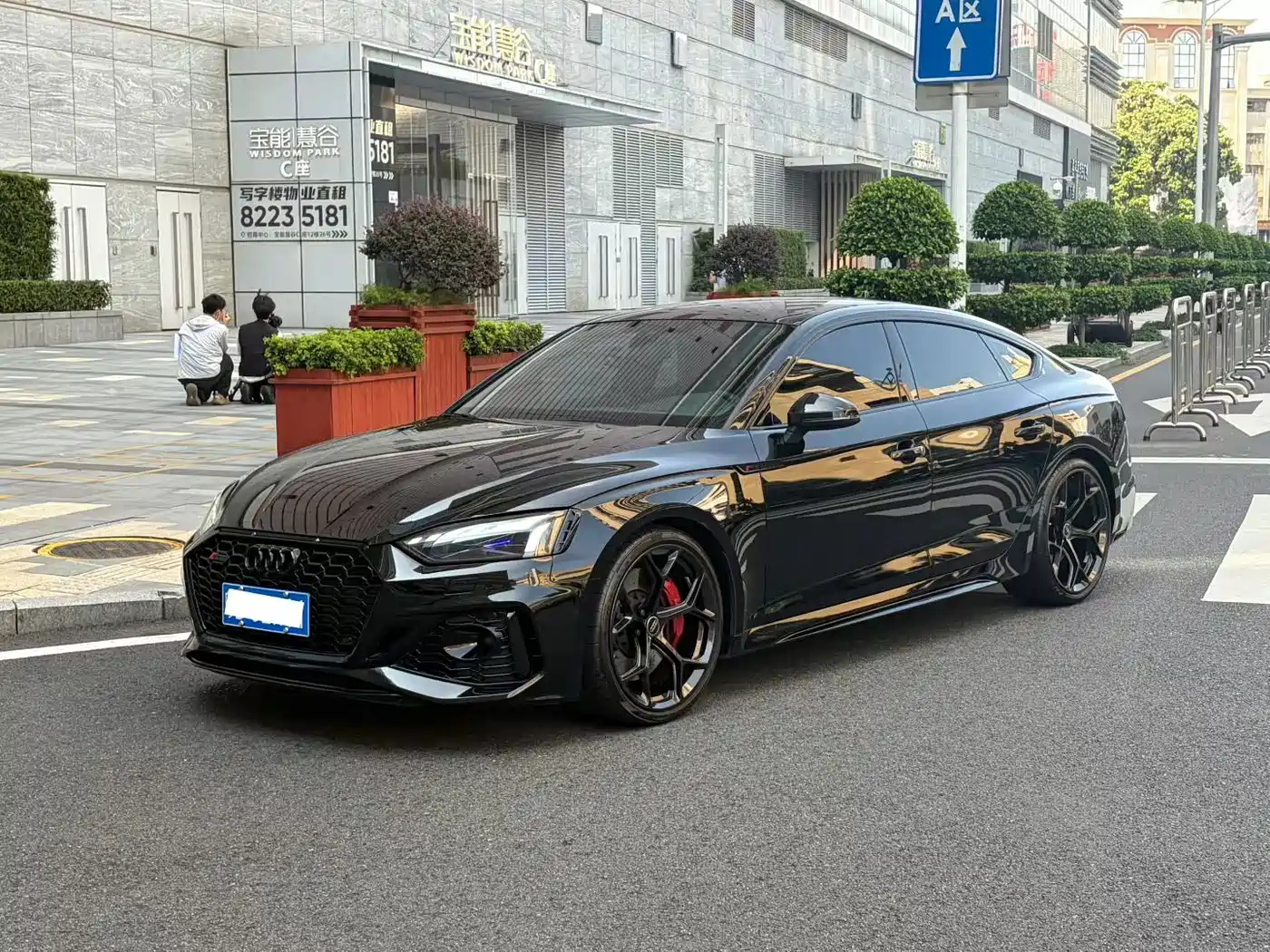Audi RS 5 2024 — пригон из Китая