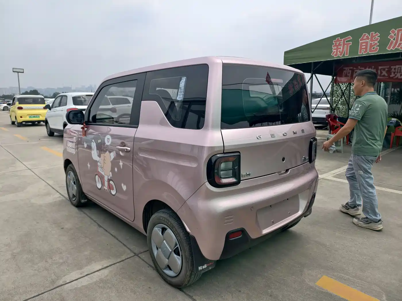 Geely Galaxy Panda 2023 Panda Mini 200km Endurance Bear фото 5