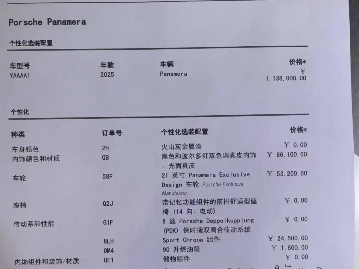 Porsche Panamera 2024 Panamera 2.9T фото 2