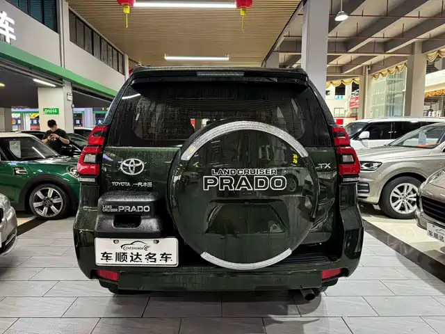 Toyota Prado 2018 3.5L Automatic TX-L Rear-mounted Spare Tire — фото 5