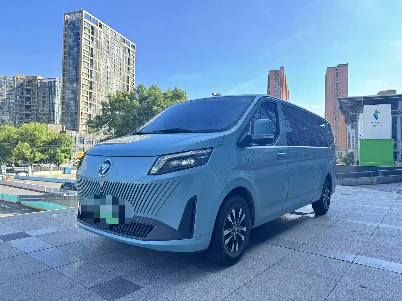 Foton Tuyano Big V New Energy 2026 2024 Long Wheelbase Low Roof 7 Seater CATL 53.58kwh