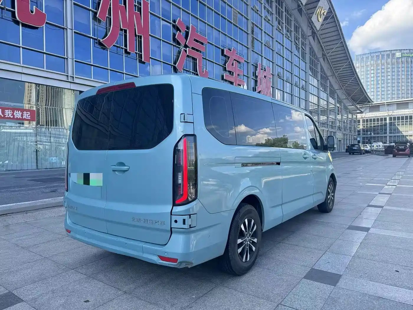 Foton Tuyano Big V New Energy 2026 2024 Long Wheelbase Low Roof 7 Seater CATL 53.58kwh