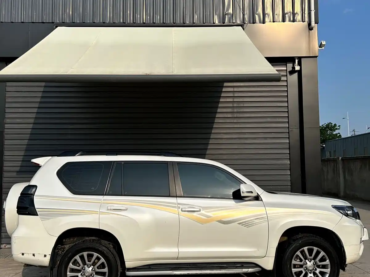 Toyota Prado 2018 3.5L Automatic TX-L Rear-mounted Spare Tire фото 9