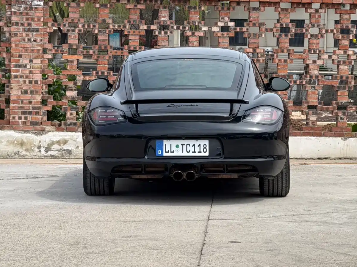 Porsche Cayman 2012 Cayman Black Edition 2.9L фото 5