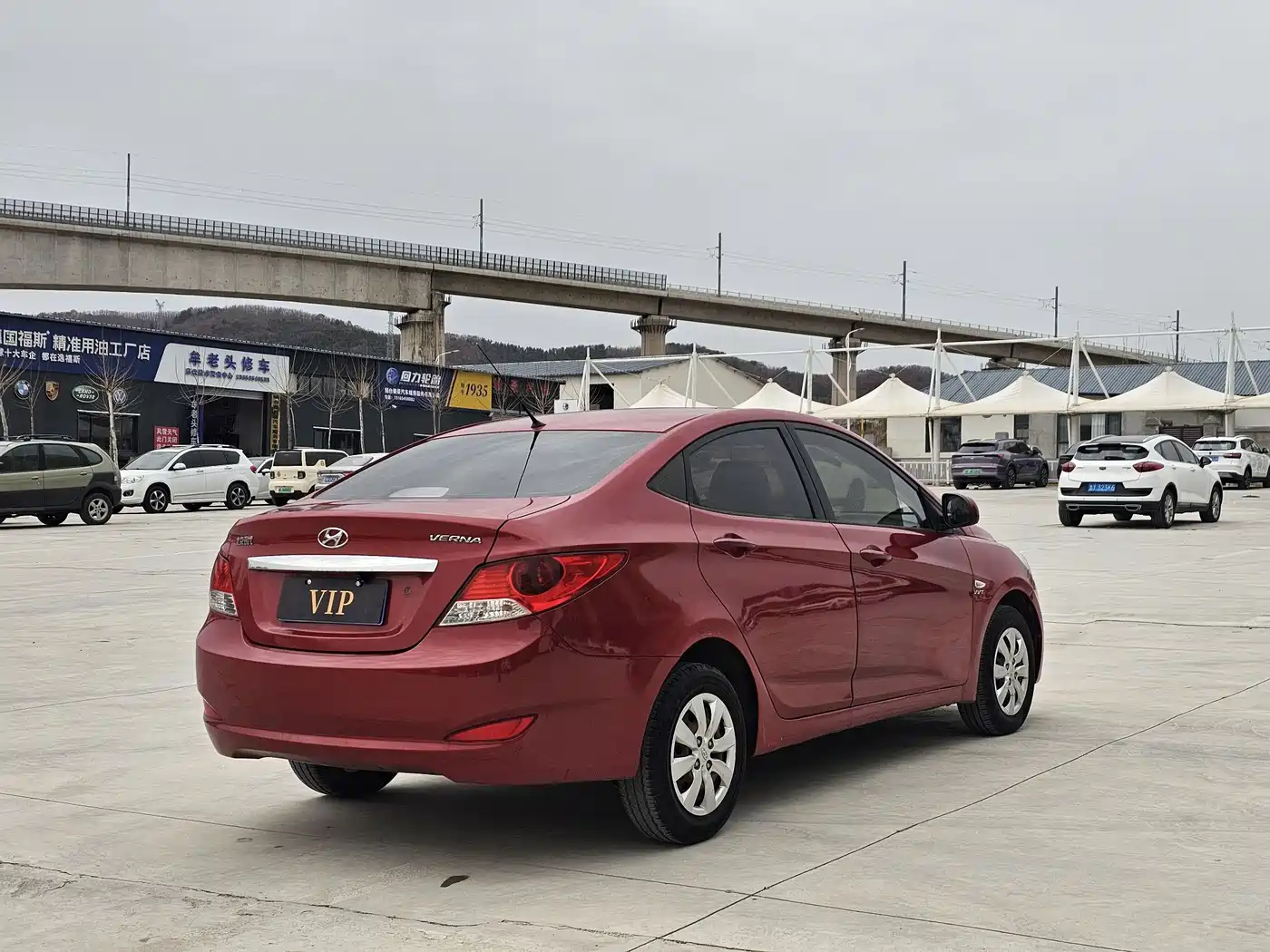 Hyundai Verna 2013 Sedan 1.4L Automatic Standard GL фото 6