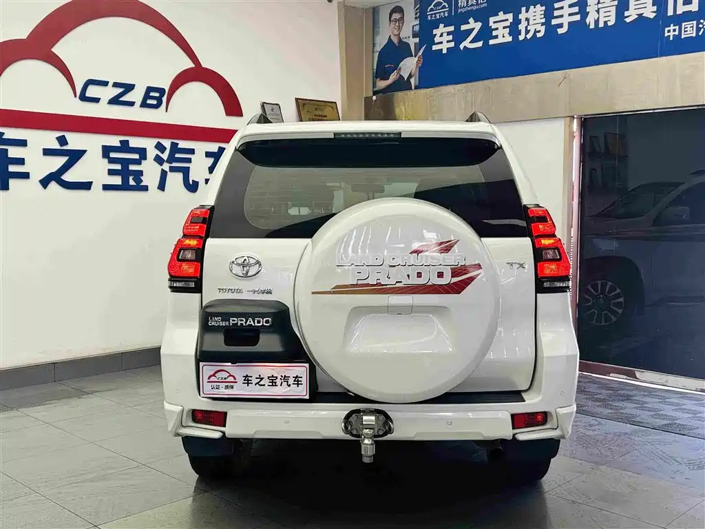 Toyota Prado 2020 2019 3.5L Automatic TX-L Zunxiang Edition with Rear-mounted Spare Tire