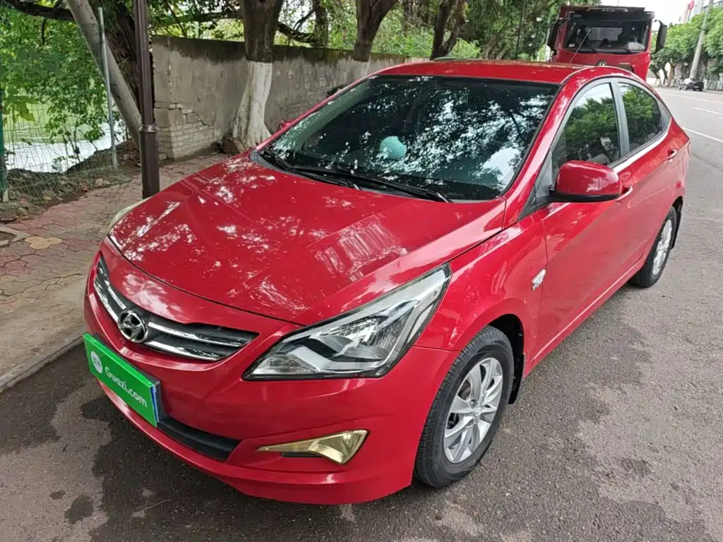 Hyundai Verna 2014 — пригон из Китая