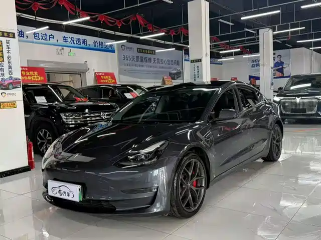 Tesla Model 3 Performance, высокопроизводительный полный привод
