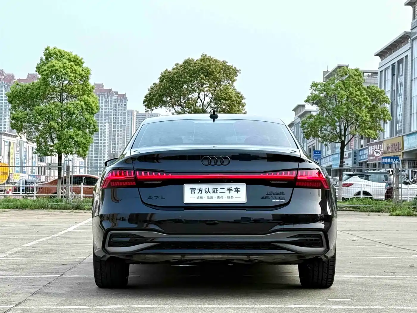 Audi A7L 2024 45 TFSI quattro S-line Black Warrior Edition фото 8