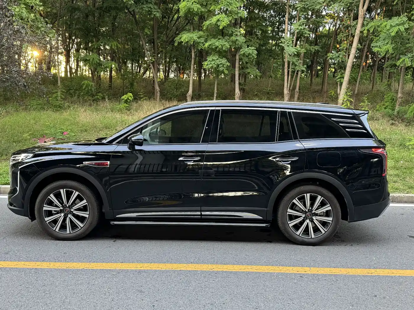 Hongqi HS7 PHEV 2025 Revised Model 2.0T PHEV 4WD 2 Million Units Commemorative Edition 7-Seater фото 4