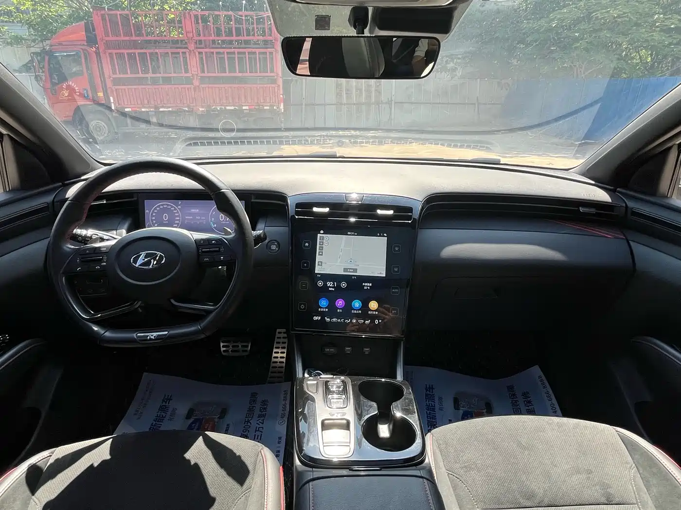 Hyundai Tucson 2023 Tucson L 1.5T DCT 4WD LUX N Line Premium Edition фото 9