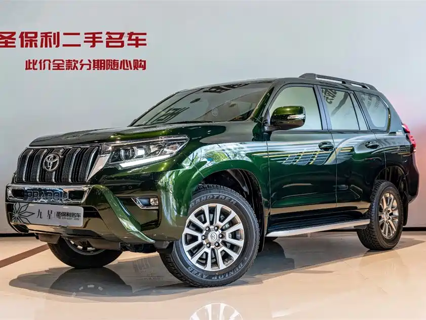 Toyota Prado 2018 3.5L Automatic TX-L NAVI Rear-mounted Spare Tire