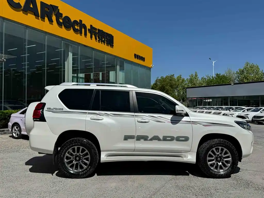Toyota Prado 2018 3.5L Automatic TX-L Rear-mounted Spare Tire фото 4