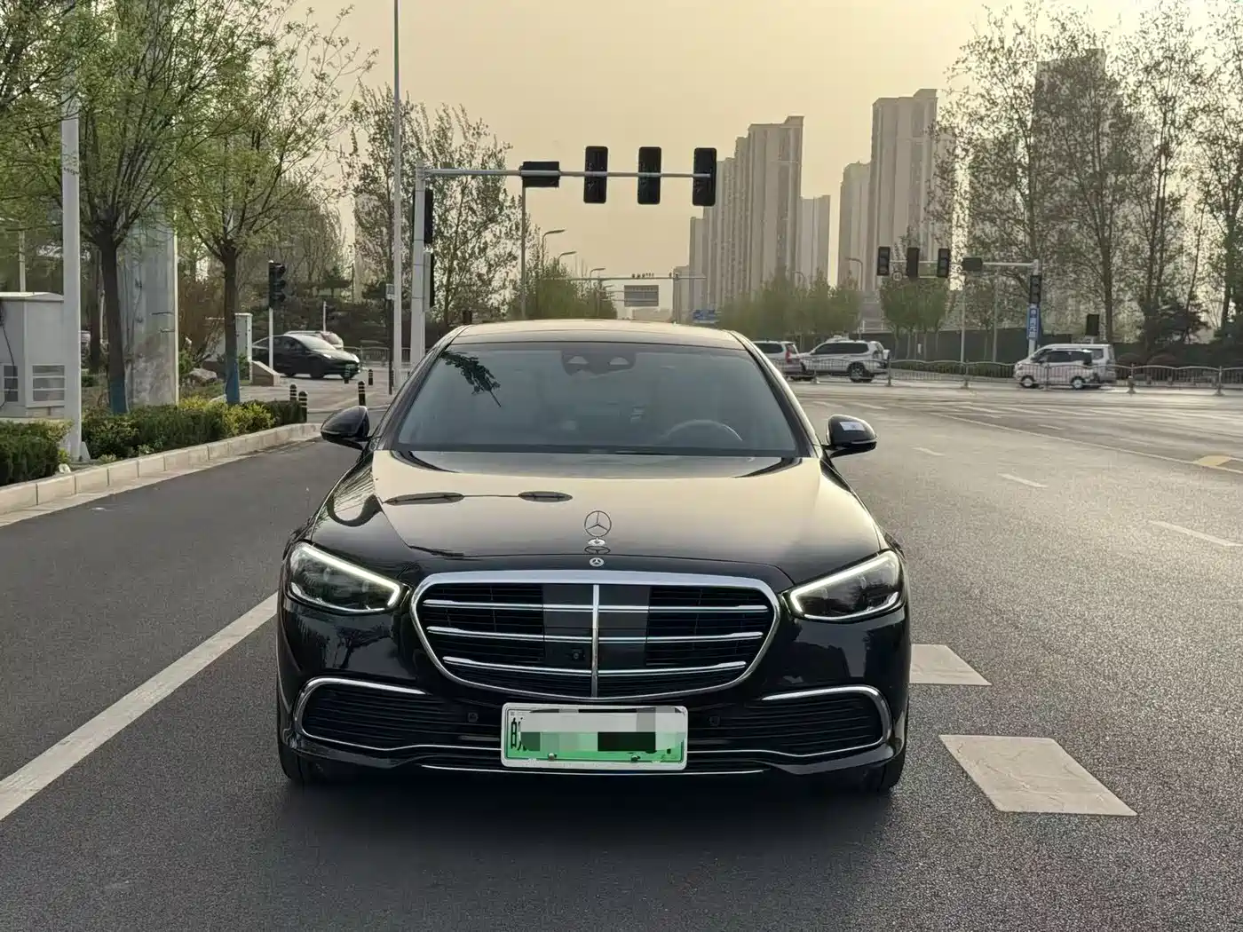 Mercedes-Benz S-Class New Energy 2023 S 450 e L Plug-in Hybrid Sedan фото 15