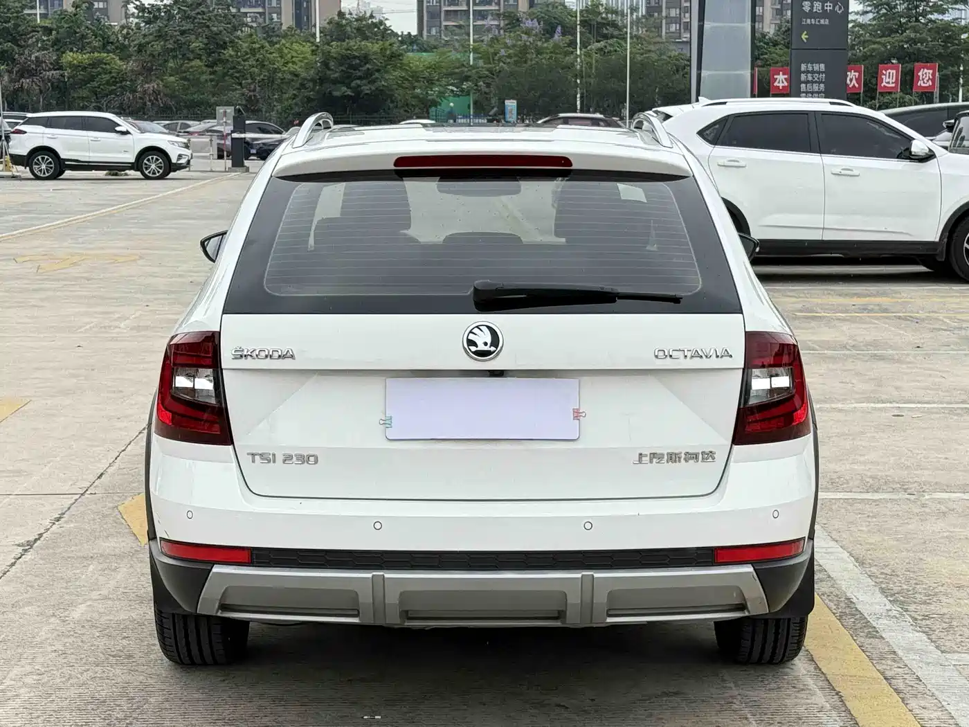 Škoda Octavia 2019 Wagon TSI230 DSG Luxury Edition China V фото 6