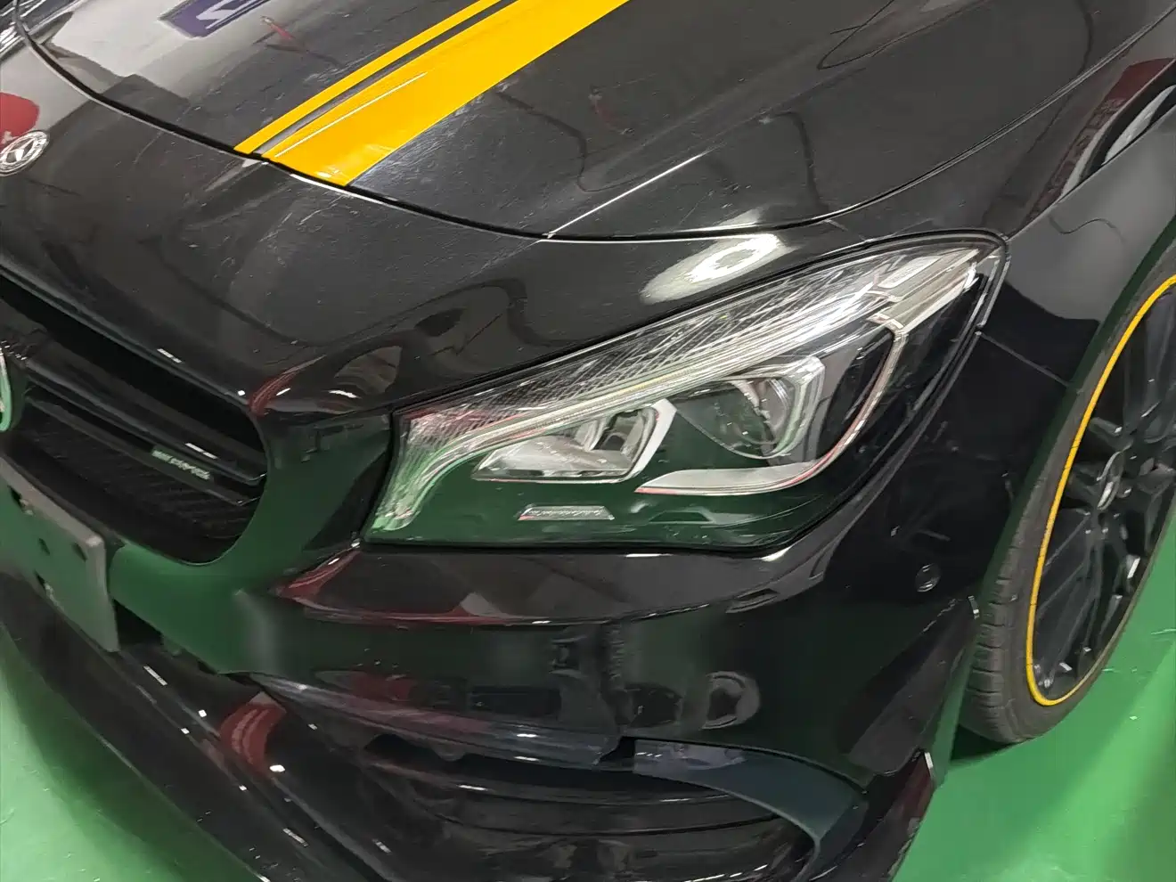 Mercedes-Benz CLA AMG 2017 Model AMG CLA 45 4MATIC Night Thunder Limited Edition фото 5