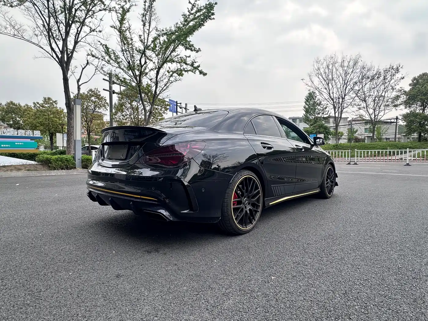 Mercedes-Benz CLA AMG 2017 Model AMG CLA 45 4MATIC Night Thunder Limited Edition фото 10