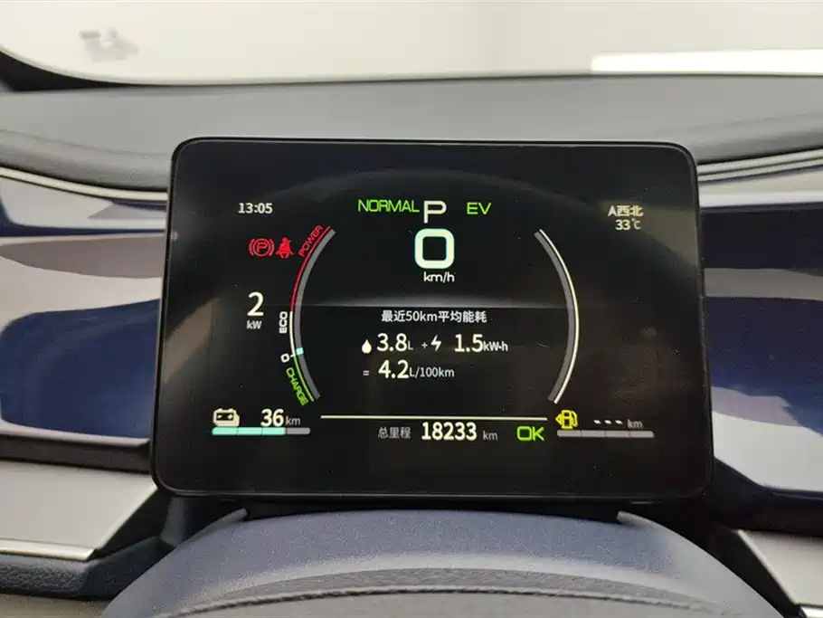 BYD Qin PLUS 2021 DM-i 55KM Flagship фото 14