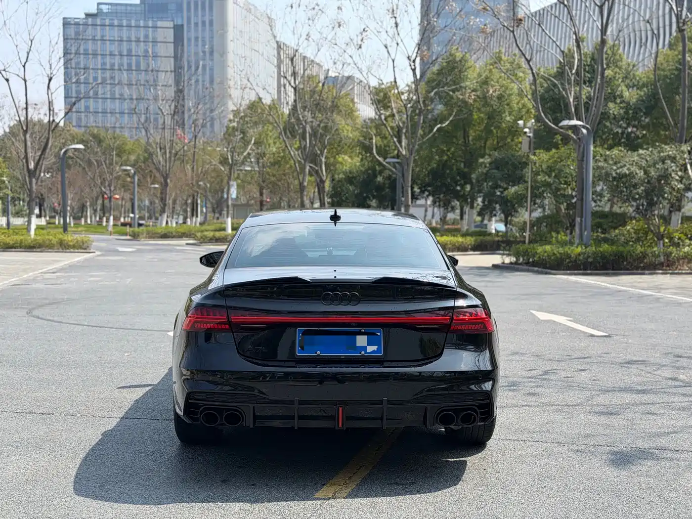 Audi A7L 2024 45 TFSI quattro S-line Black Warrior Edition фото 14