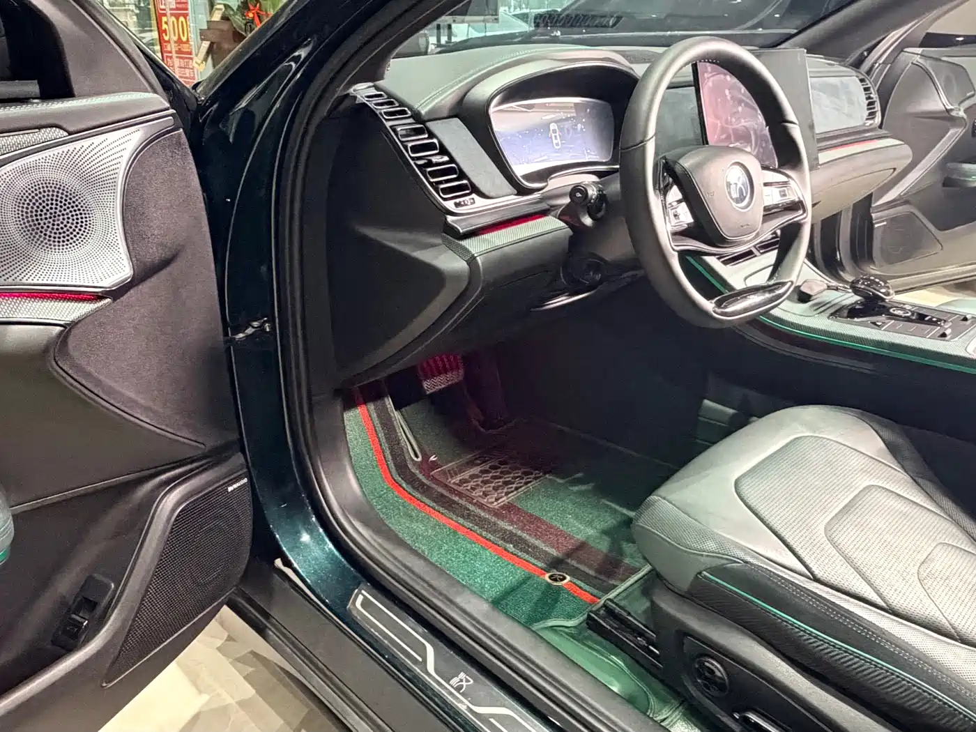 BYD Han 2022 EV 610KM AWD Qianshan Green Limited Edition фото 11