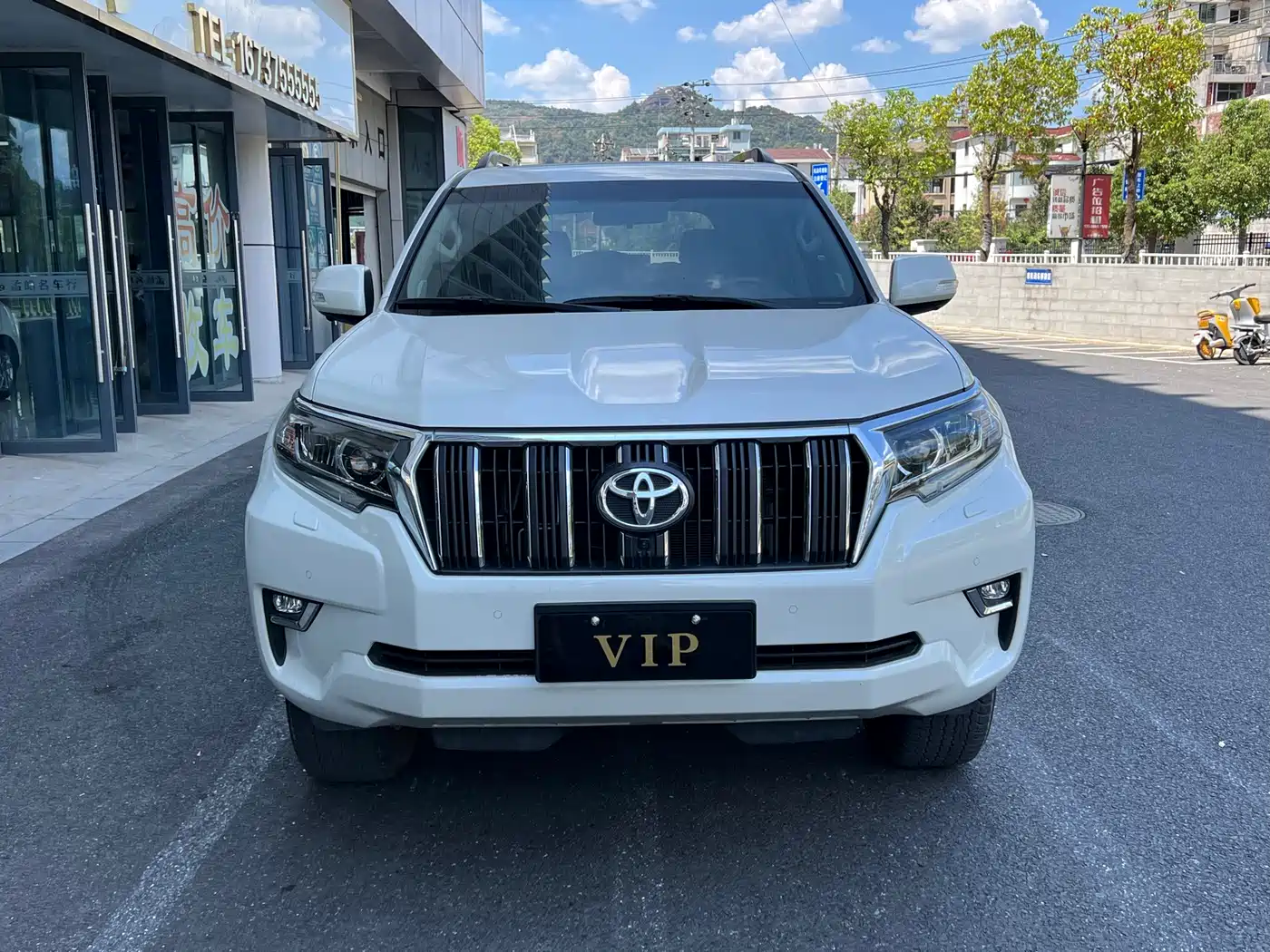 Toyota Prado 2018 3.5L Automatic TX-L Rear-mounted Spare Tire фото 2