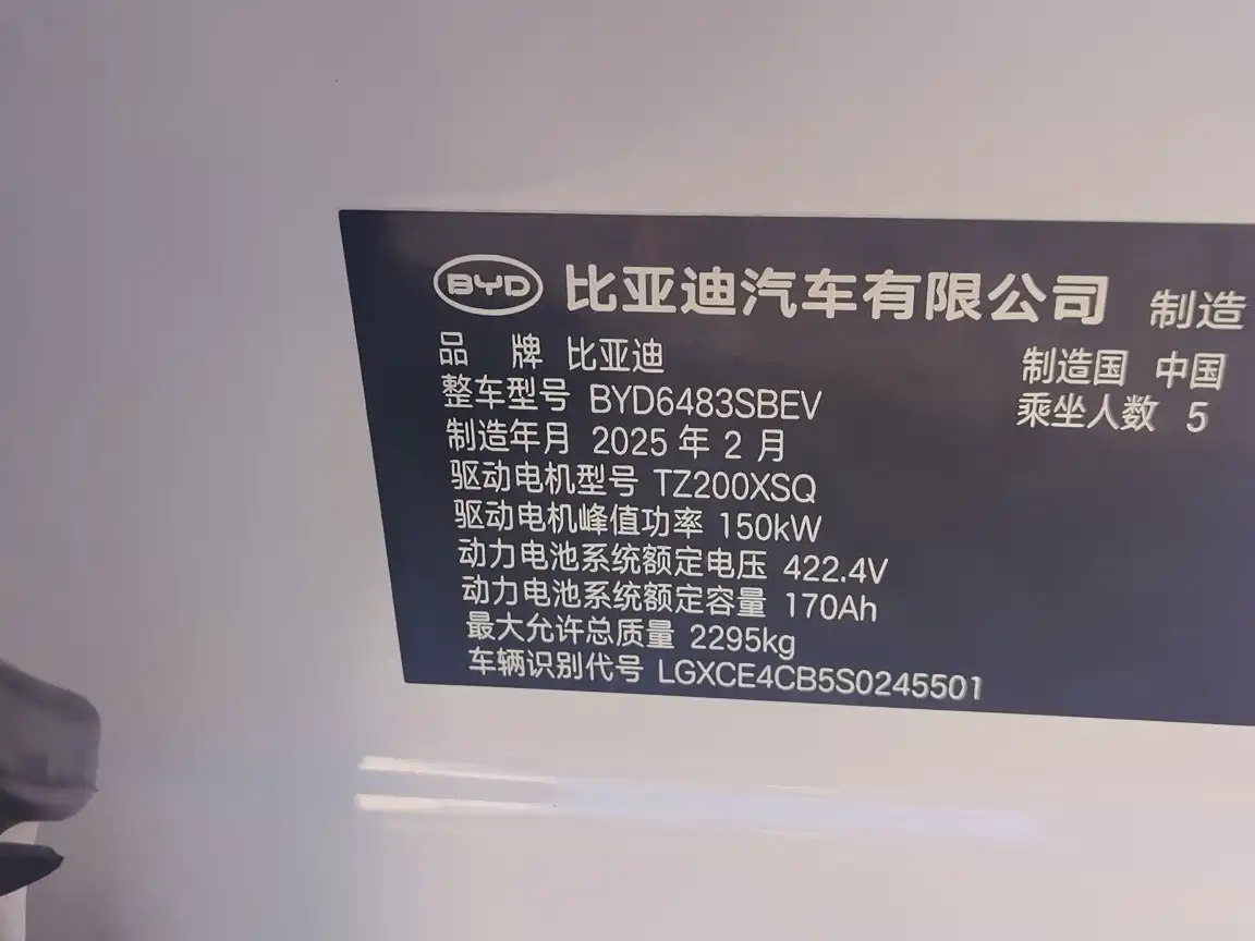 BYD SONGJIANG NEW ENERGY