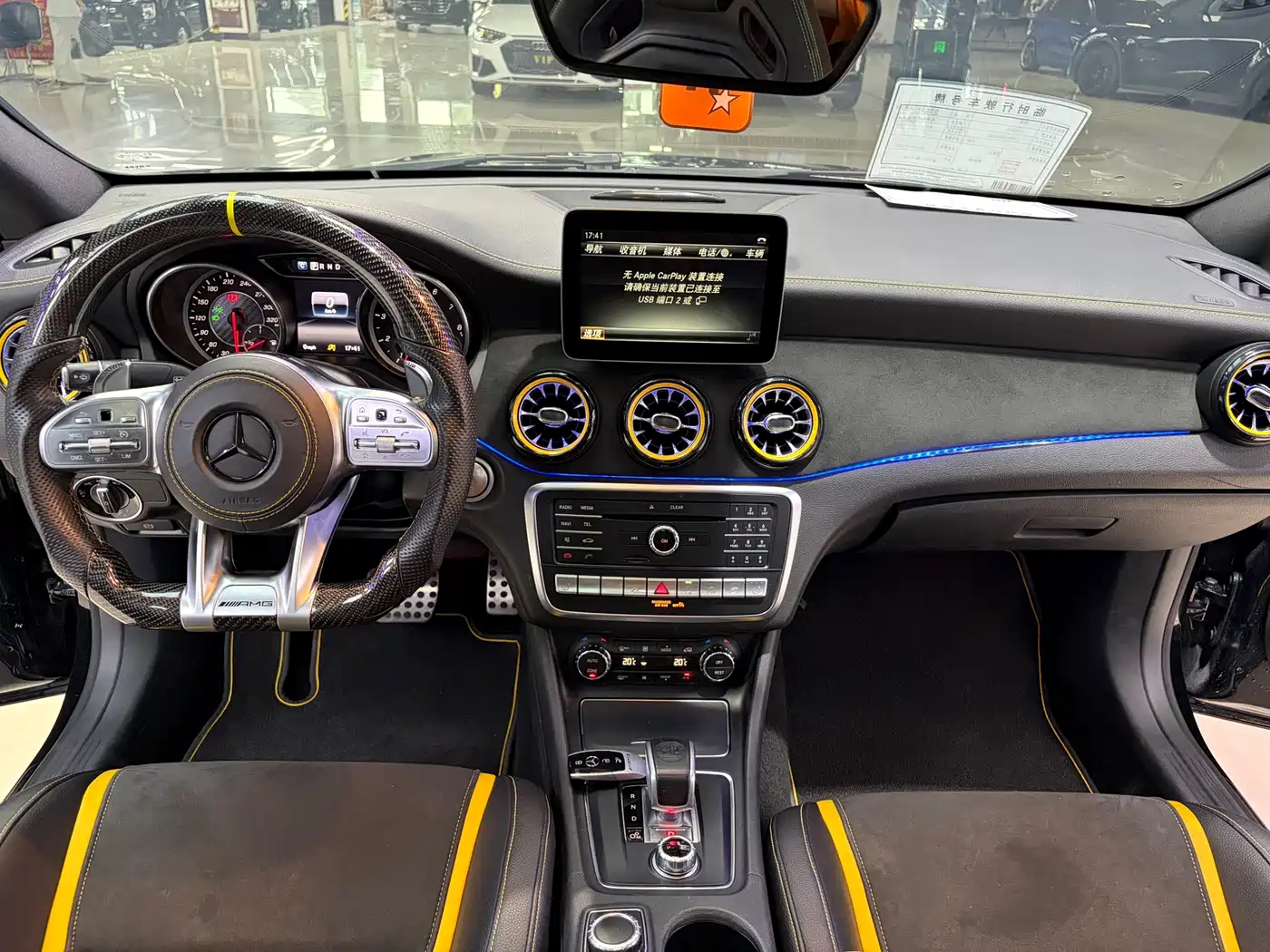 Mercedes-Benz CLA AMG 2017 Model AMG CLA 45 4MATIC Night Thunder Limited Edition фото 7