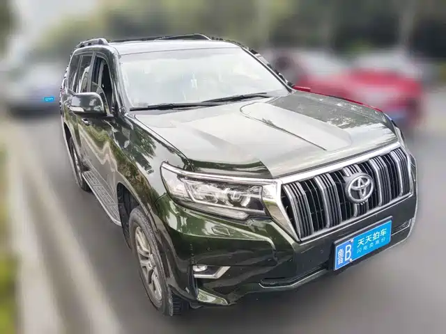 Toyota Prado 2018 3.5L Automatic TX-L Rear-mounted Spare Tire — фото 3