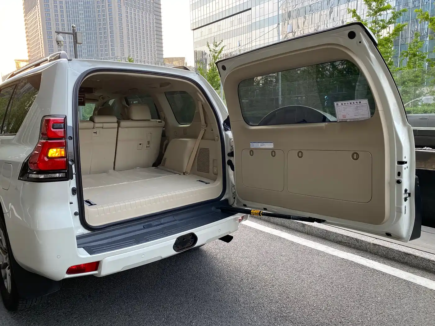Toyota Prado 2018 3.5L Automatic TX-L NAVI Rear-mounted Spare Tire фото 25