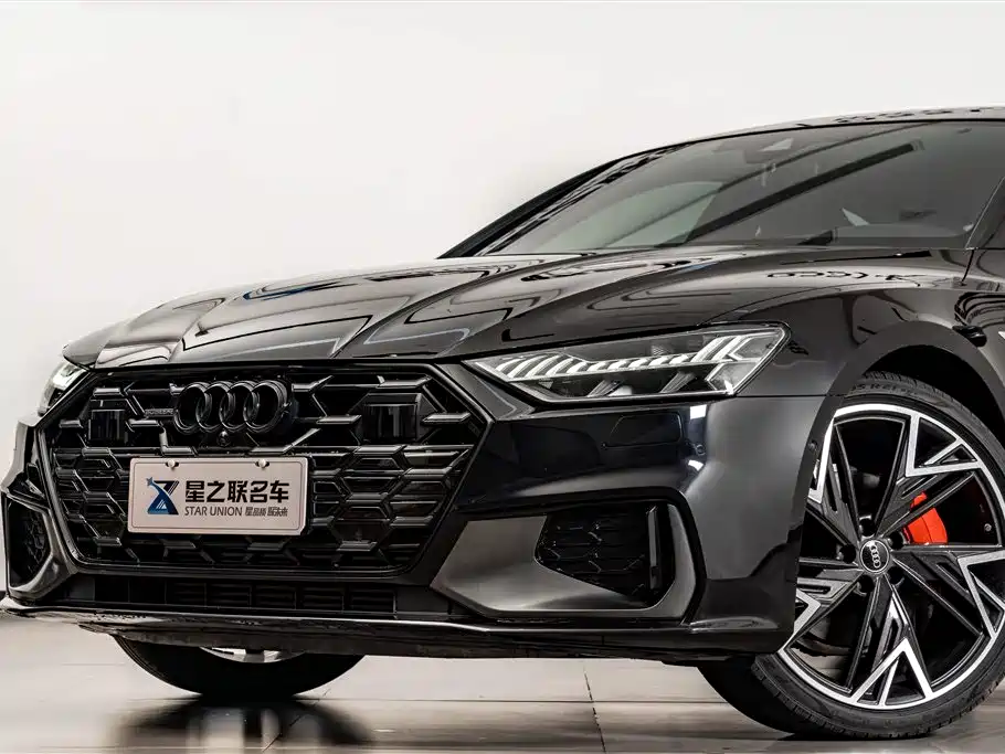 Audi A7L 2024 45 TFSI quattro Black Warrior Edition фото 2