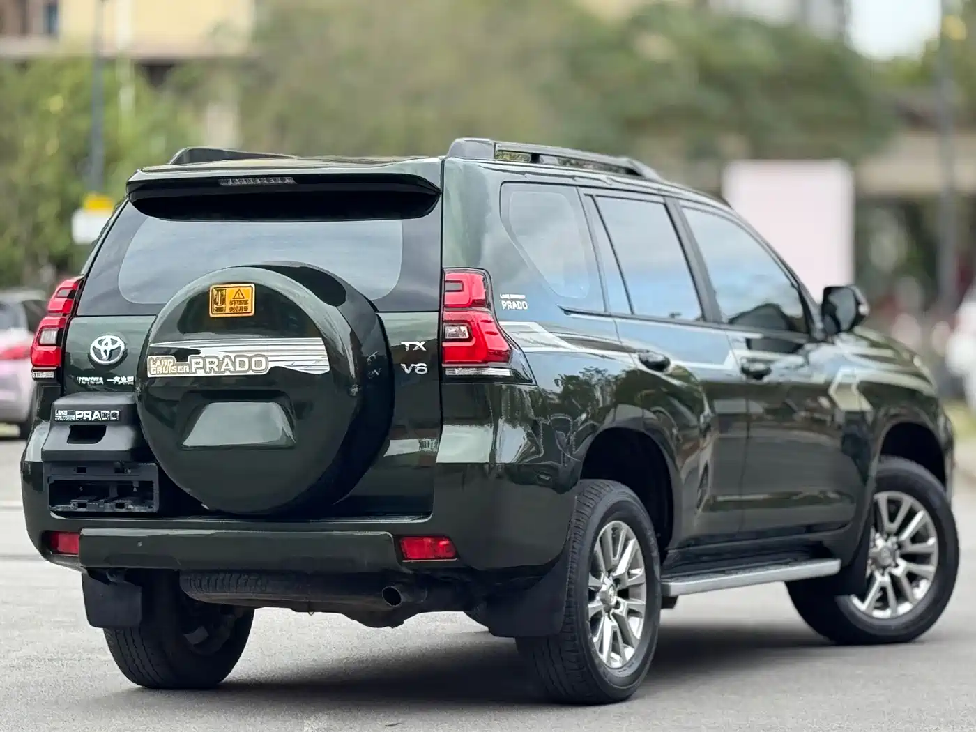 Toyota Prado 2019 3.5L Automatic TX-L Zunxiang Edition with Rear-mounted Spare Tire фото 3