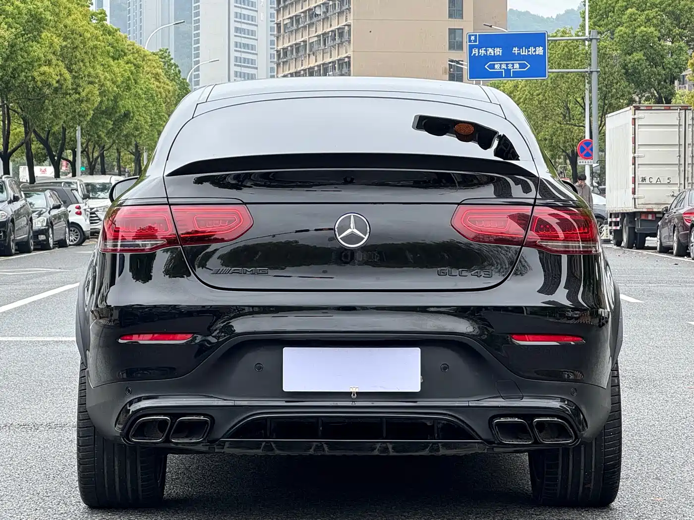 Mercedes-Benz GLC Coupe AMG 2020 AMG GLC 43 4MATIC Coupe SUV фото 5