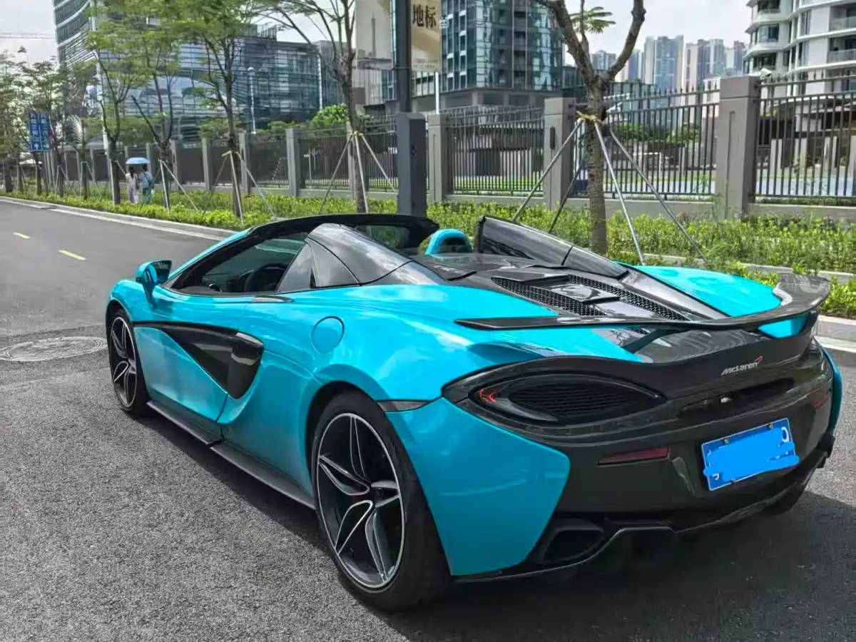 McLaren 570 2019 570S 3.8T Spider фото 3