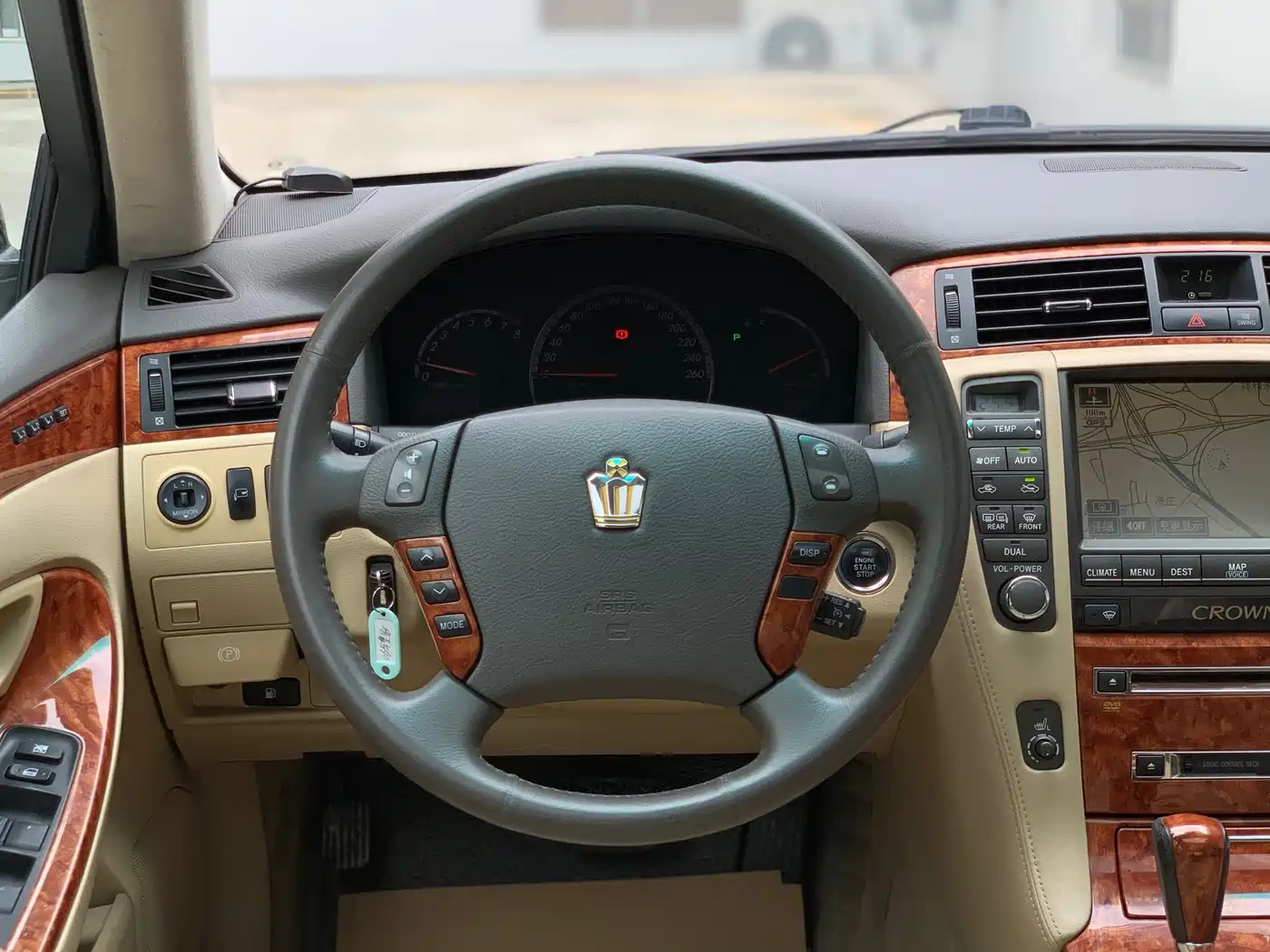 Toyota Crown 2007 3.0L Royal Saloon Fashion Navigation фото 4