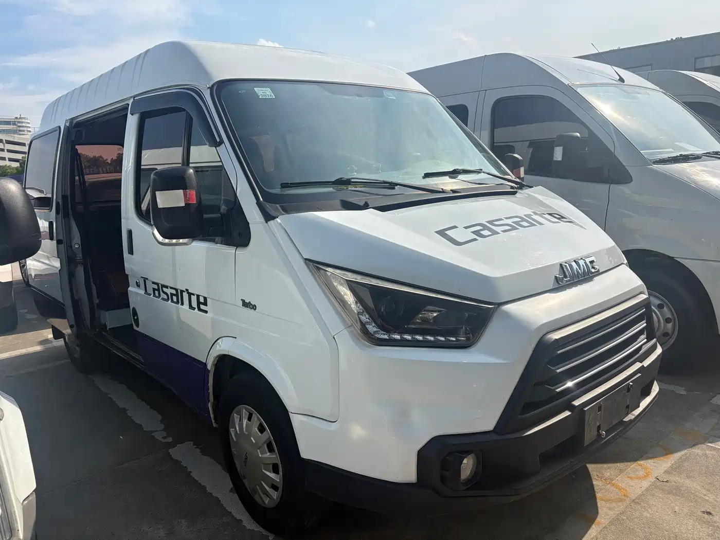 Jiangling Tesun 2018 2017 2.8T Commercial Transport Short Wheelbase Medium Roof 6/7/8 Seats JX493