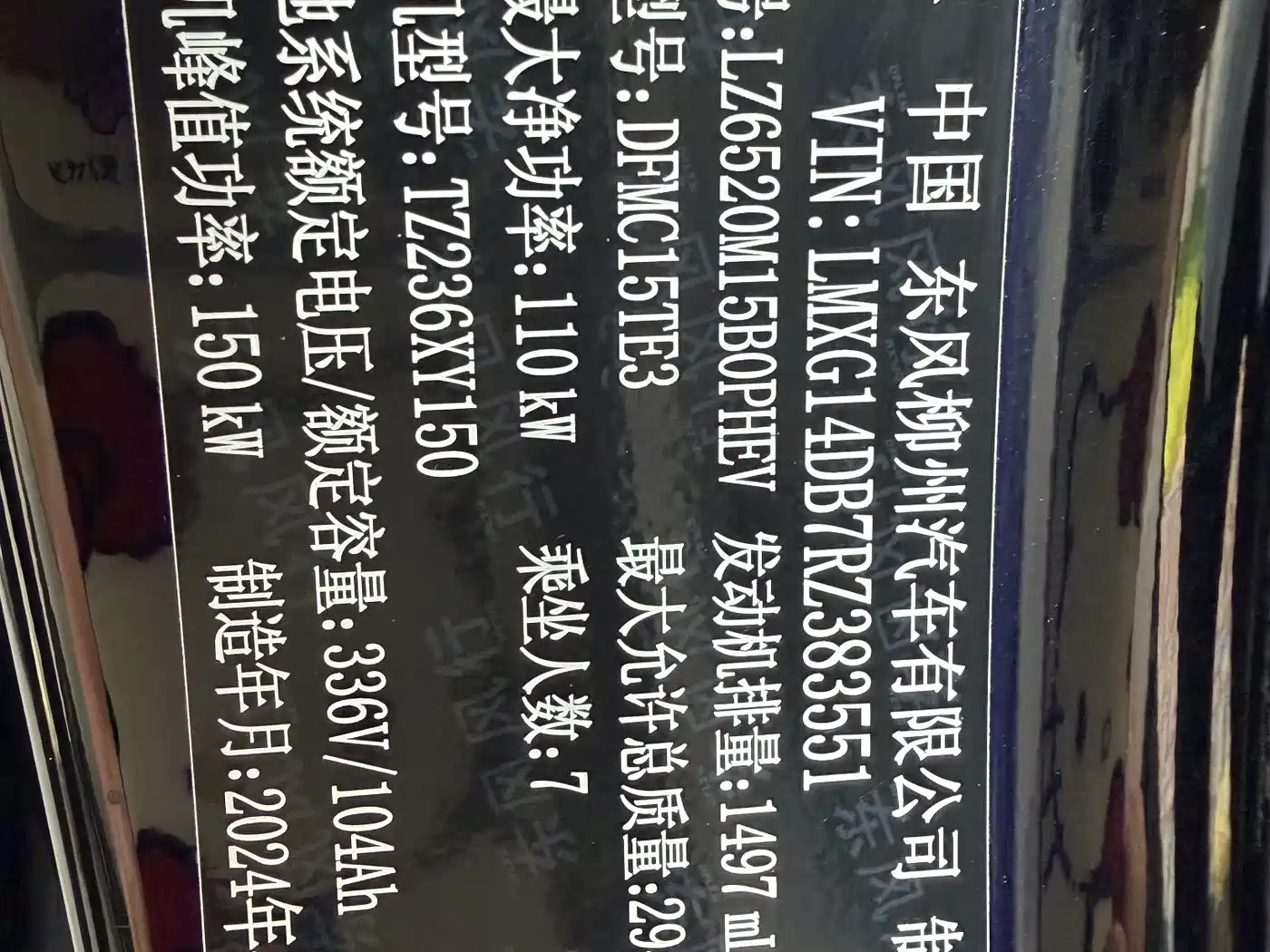 Dongfeng Fengxing Starlight V9 2024 2024 1.5TD 200km Cloud Ladder Series Premium