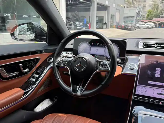 Mercedes-Benz S-Class New Energy 2023 S 450 e L Plug-in Hybrid Sedan — фото 4
