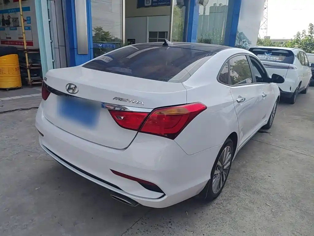 Hyundai Mistra 2020 2017 1.8L Automatic Smart GLS (China V)