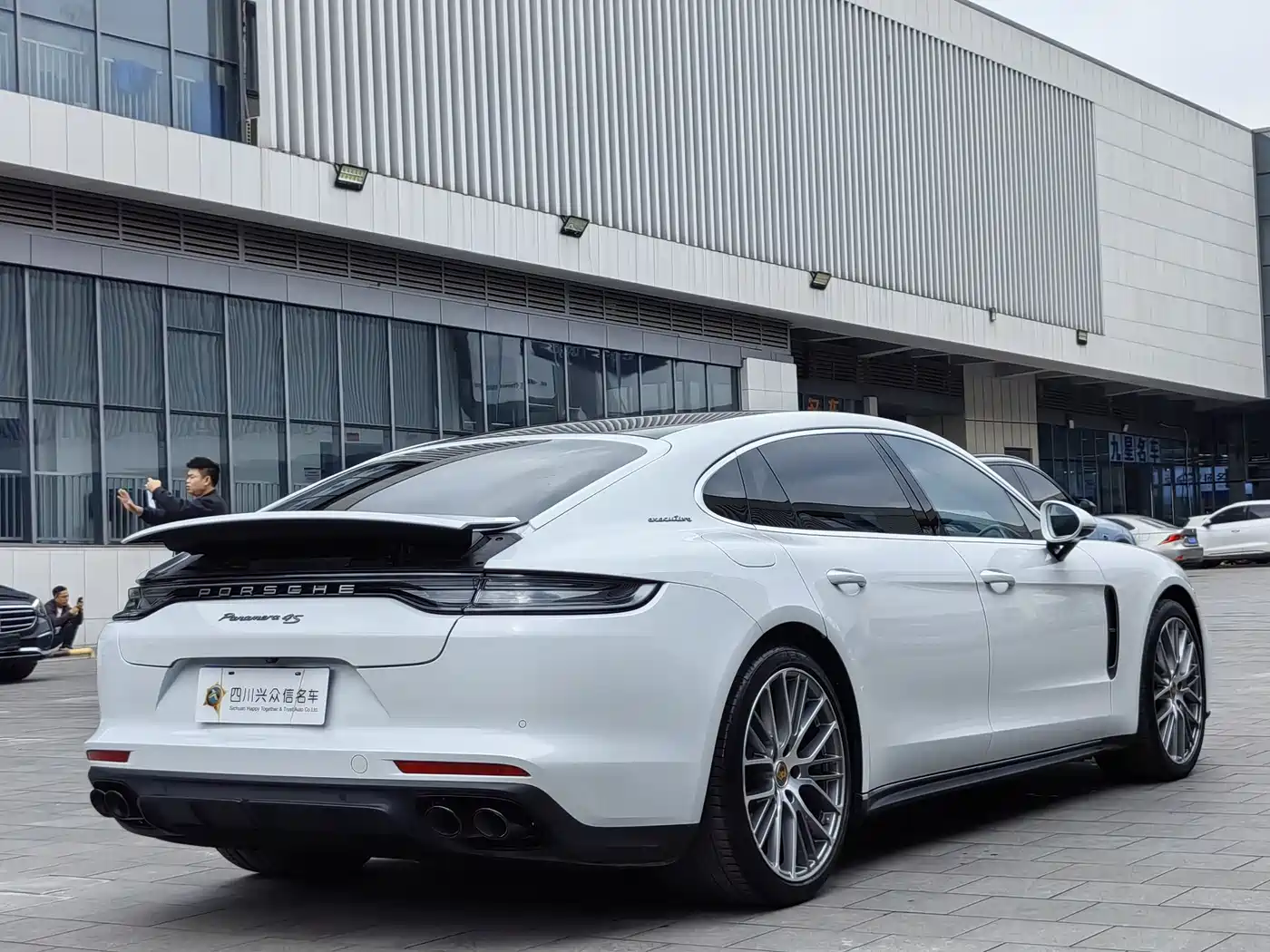 Porsche Panamera 2023 Facelift Panamera 4 Executive Long Wheelbase Platinum Edition 2.9T фото 7