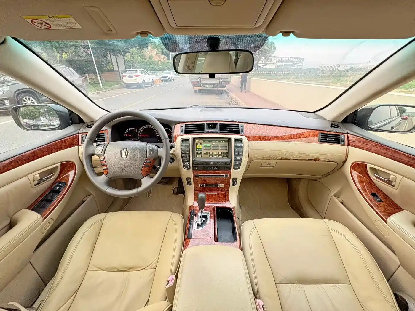 Toyota Crown 2007 3.0L Royal Saloon Fashion Navigation фото 9