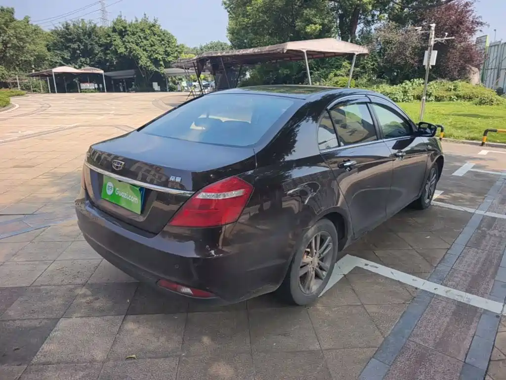 Geely Emgrand 2016 2017 Sedan Million Edition 1.5L Manual Upward