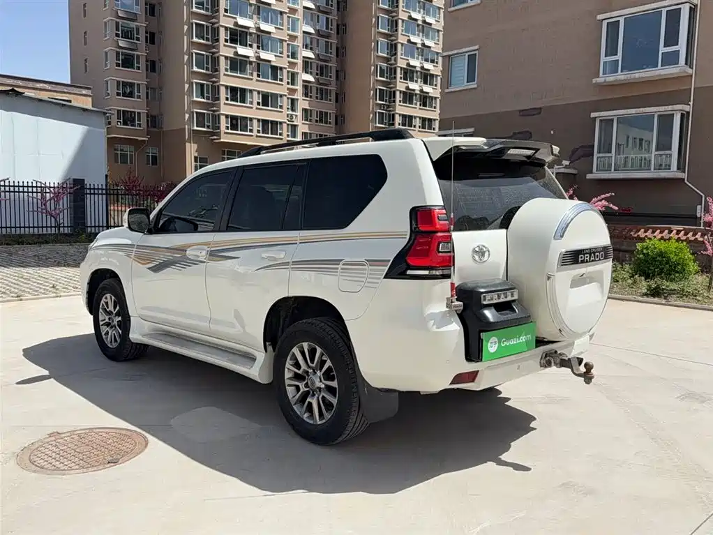 Toyota Prado 2018 3.5L Automatic TX-L NAVI Rear-mounted Spare Tire фото 8